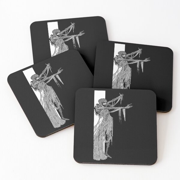 Item preview, The Resurrection of Lady Madeline Usher Woodcut  designed and sold by ArchimedesPrime.