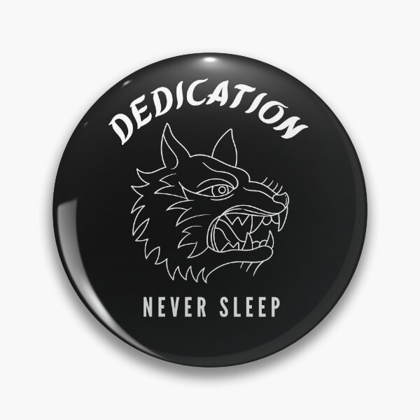 Item preview, Dedication Never Sleeps: Fierce Wolf  designed and sold by fashionsicon.