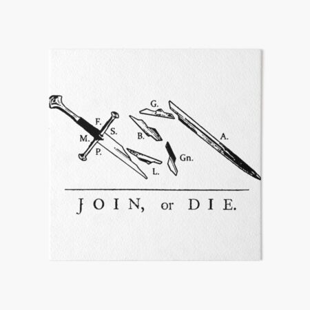 Rejoindre ou mourir // Communauté de l'Anneau Impression rigide