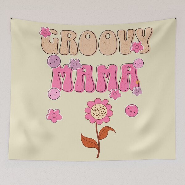 Item preview,  Groovy Mom Flowers 70s Inspired Design for whole family designed and sold by NymeriaH.