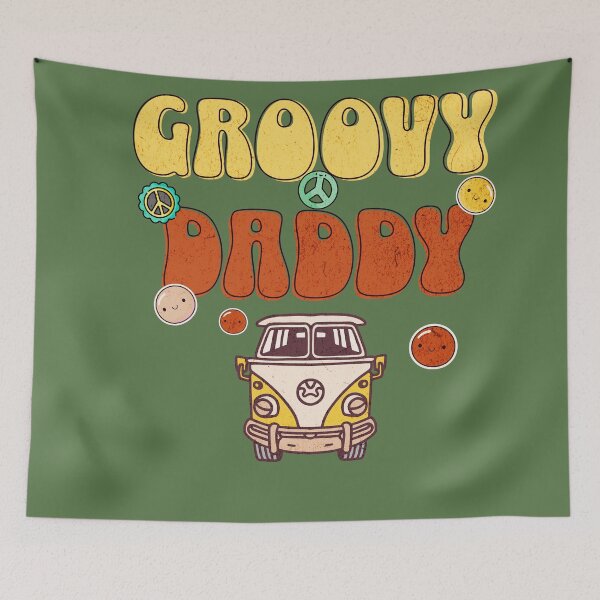 Item preview, Groovy Dad 70s Inspired Design for whole family designed and sold by NymeriaH.