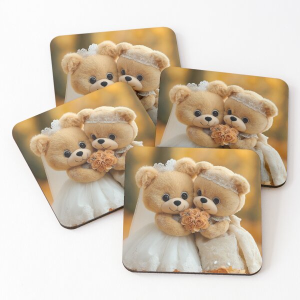 Item preview, Brides teddy bears designed and sold by Osintown.
