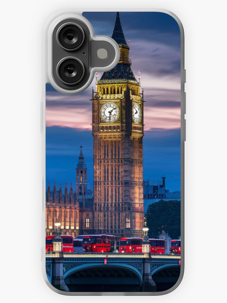 Thumbnail 1 of 5, iPhone Case, Big Ben At Dusk designed and sold by Patricks-Art.