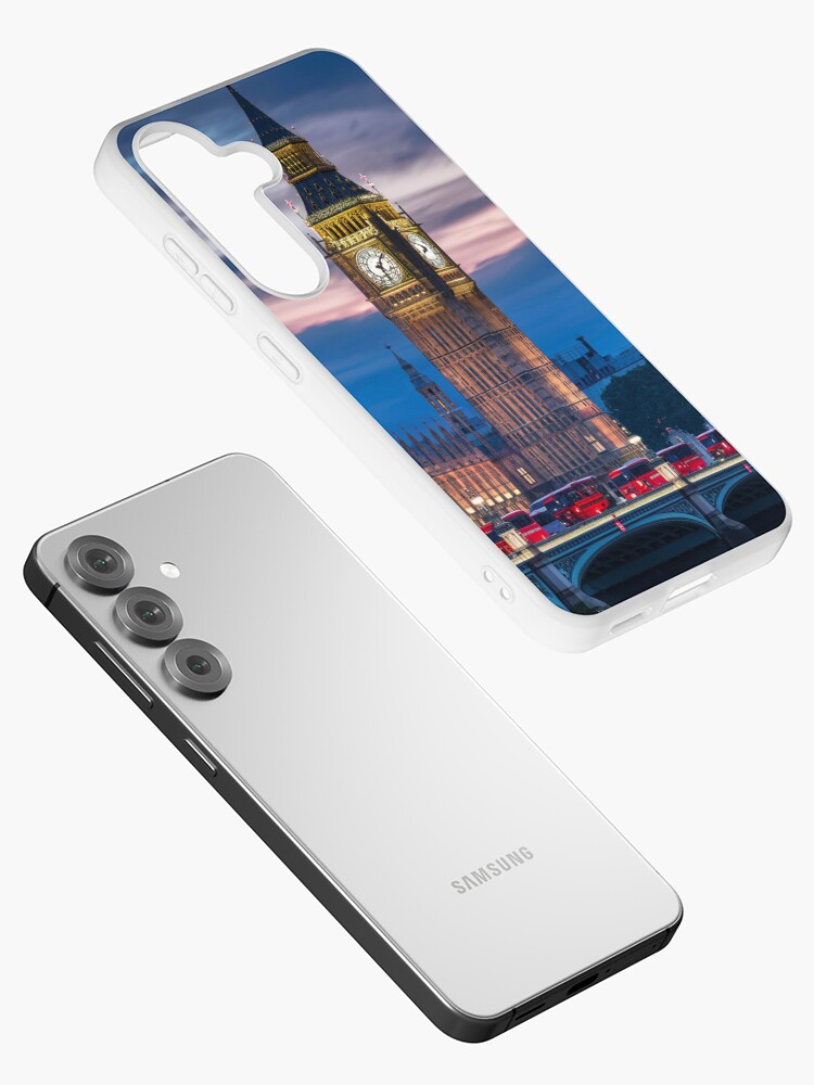 Thumbnail 2 of 4, Samsung Galaxy Phone Case, Big Ben At Dusk designed and sold by Patricks-Art.