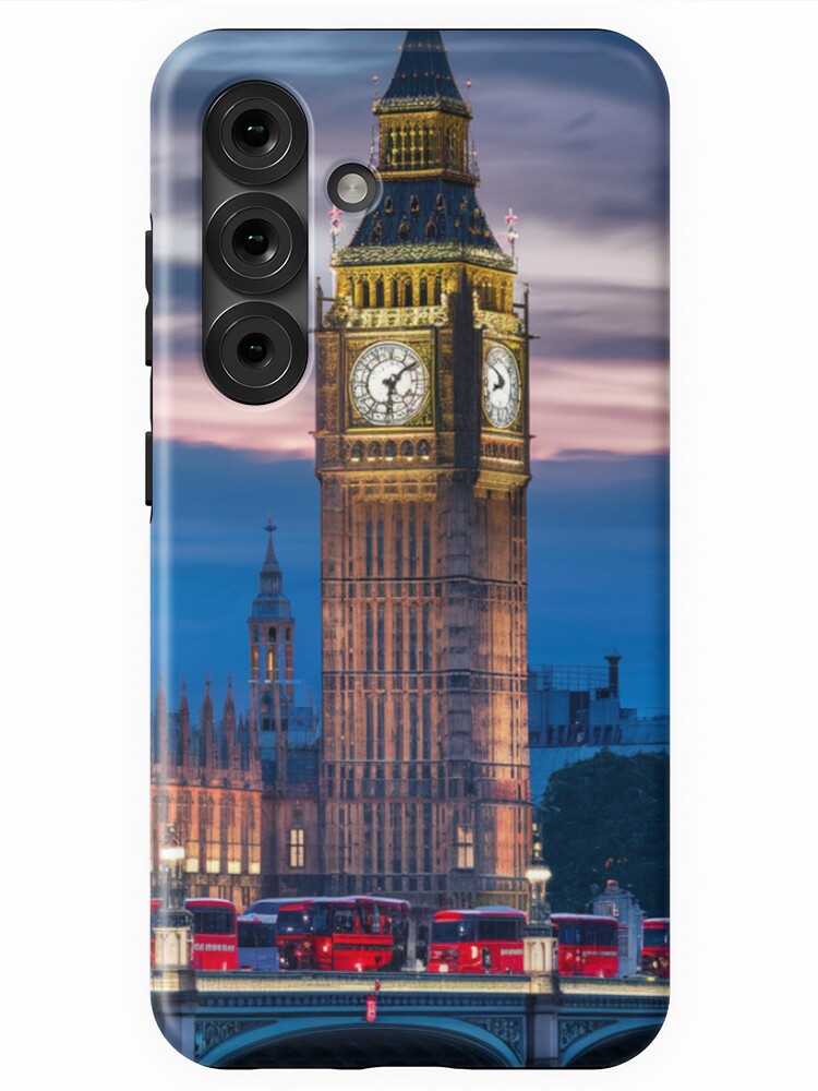 Thumbnail 1 of 4, Samsung Galaxy Phone Case, Big Ben At Dusk designed and sold by Patricks-Art.