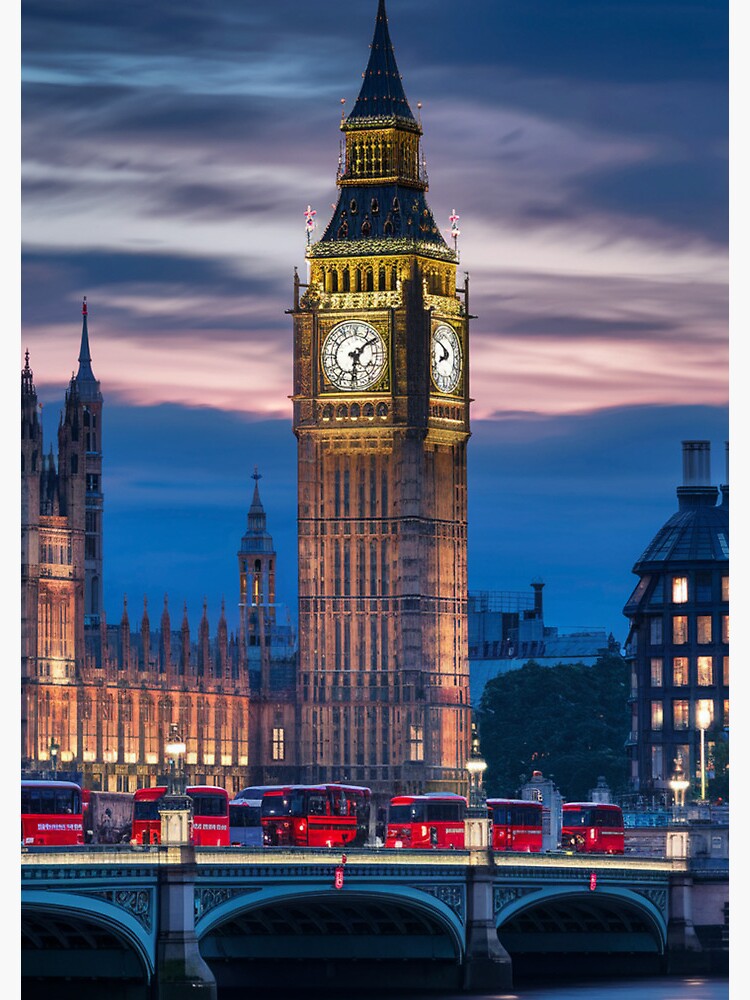 Thumbnail 3 of 3, Journal, Big Ben At Dusk designed and sold by Patricks-Art.