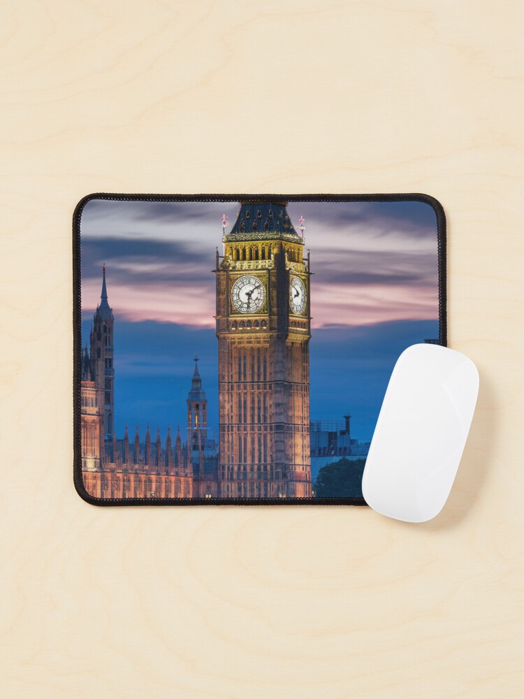 Thumbnail 1 of 5, Mouse Pad, Big Ben At Dusk designed and sold by Patricks-Art.