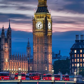 Artwork thumbnail, Big Ben At Dusk by Patricks-Art