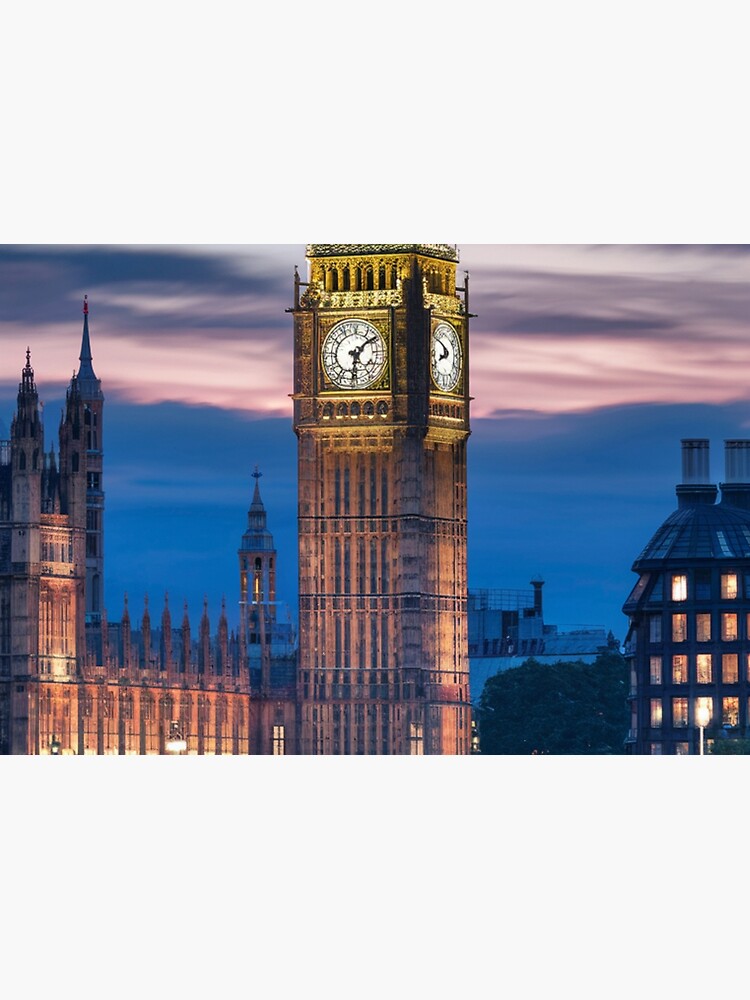 Thumbnail 3 of 3, Journal, Big Ben At Dusk designed and sold by Patricks-Art.