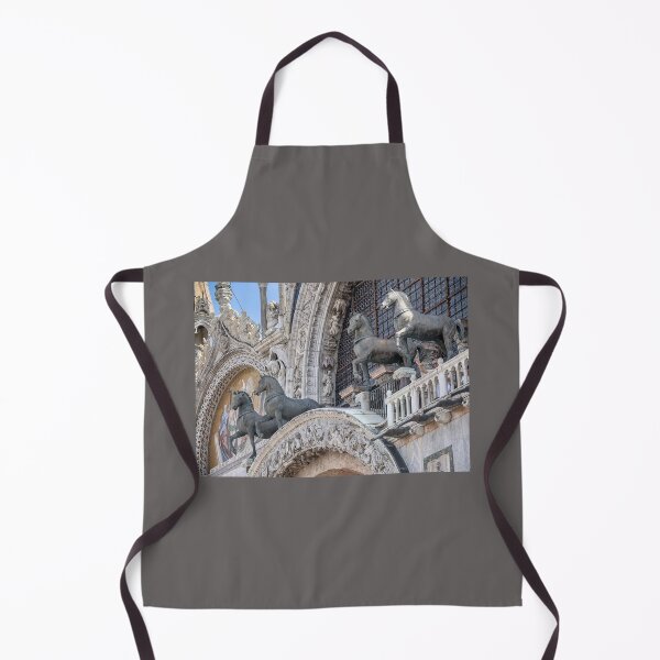 Item preview, St Mark's Basilica - Facade with Four Horse Statues - Venice Italy designed and sold by TonyCrehan.