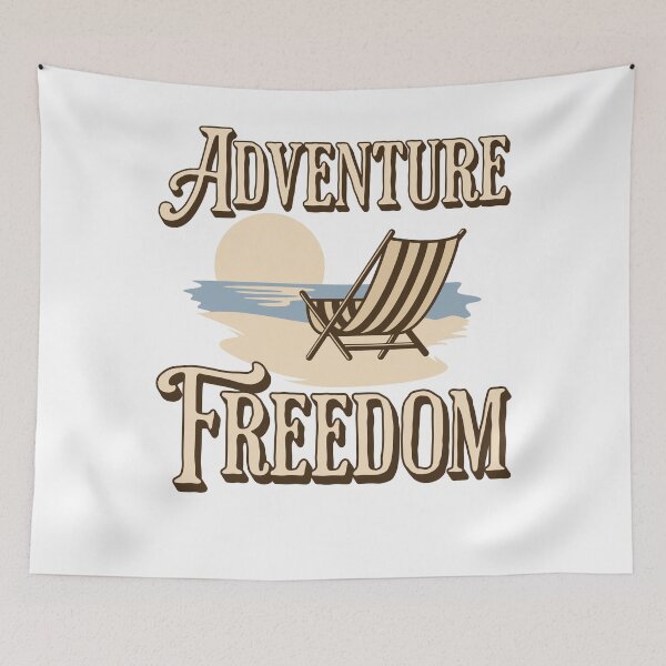 Item preview, Adventure Freedom Beach Relaxing designed and sold by PrintCrafting.