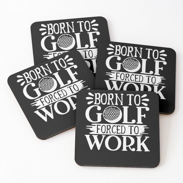 Item preview, Funny Golfing Born to Golf Forced to Work designed and sold by PrintCrafting.
