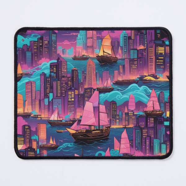 Item preview, Hong Kong Horizons designed and sold by ZenOfAIarts.