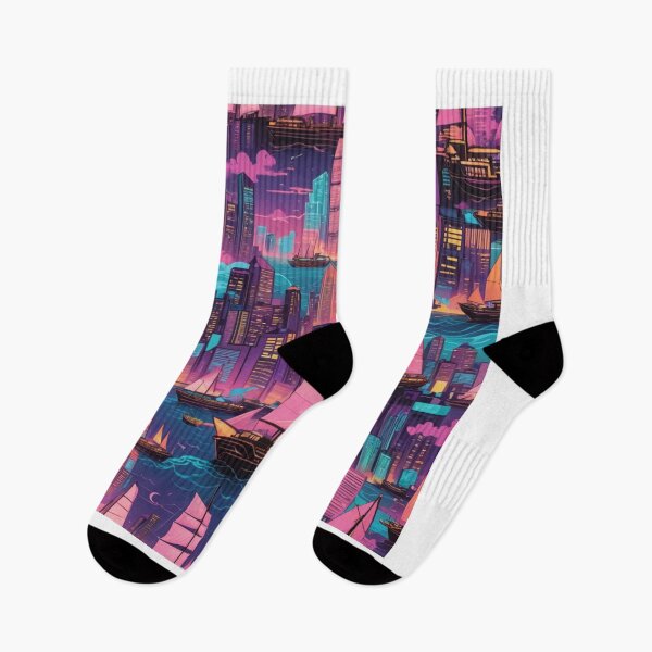 Item preview, Hong Kong Horizons designed and sold by ZenOfAIarts.