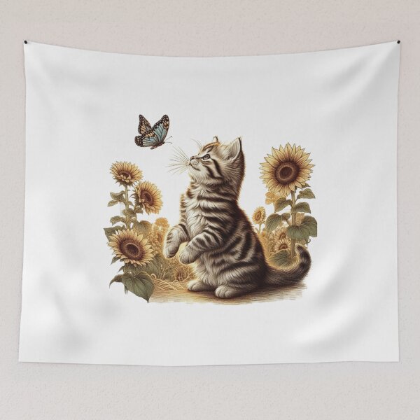 Item preview, "Feline Curiosity: Wonder and Innocence" designed and sold by CHRIST5000.