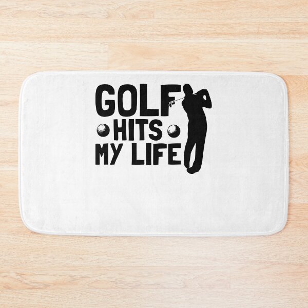 Item preview, Golf Hits My Life Funny designed and sold by PrintCrafting.