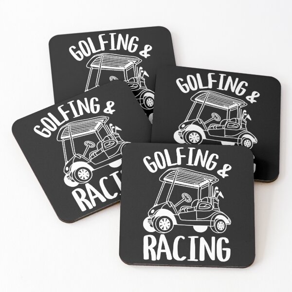 Item preview, Golfing and Racing Funny Golf Cart designed and sold by PrintCrafting.