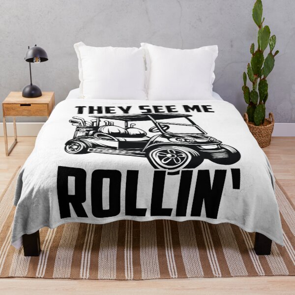 Item preview, They See Me Rollin' Golf Cart designed and sold by PrintCrafting.