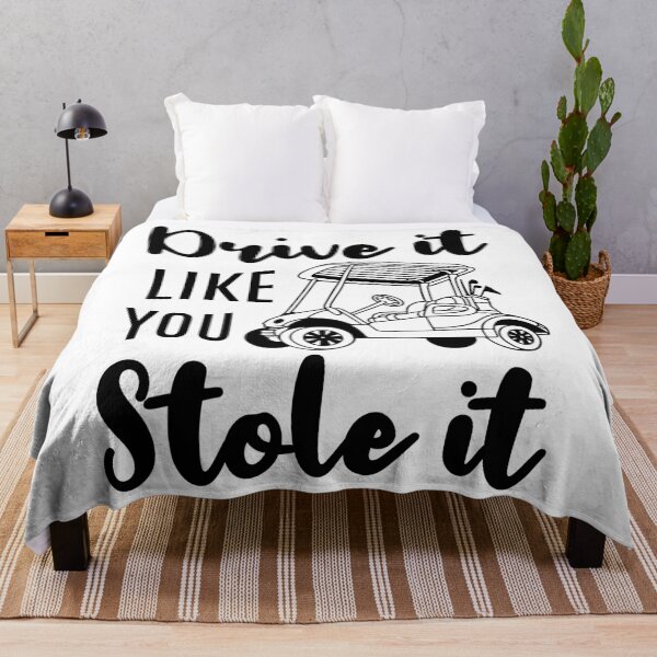 Item preview, Golf Cart Drive It Like You Stole It designed and sold by PrintCrafting.