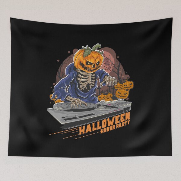 Item preview, Pumpkin Man DJ Halloween Bash designed and sold by Jackson-Will.