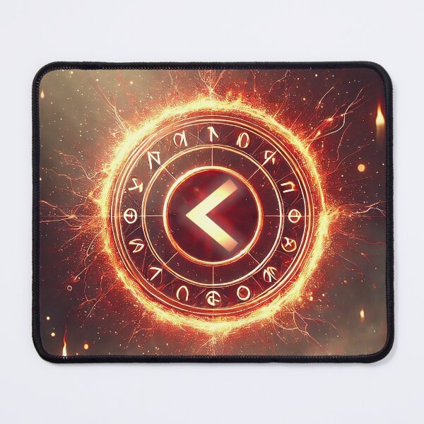 Item preview, Kenaz - symbol of enlightenment and creativity designed and sold by darkfantasy-atk.