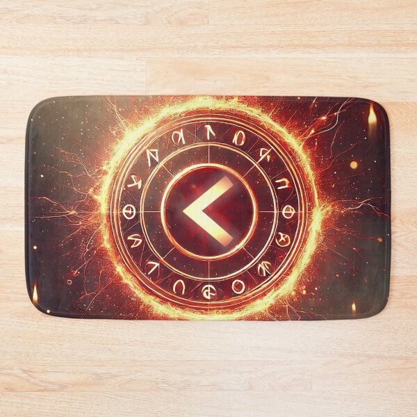 Item preview, Kenaz - symbol of enlightenment and creativity designed and sold by darkfantasy-atk.