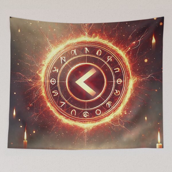Item preview, Kenaz - symbol of enlightenment and creativity designed and sold by darkfantasy-atk.