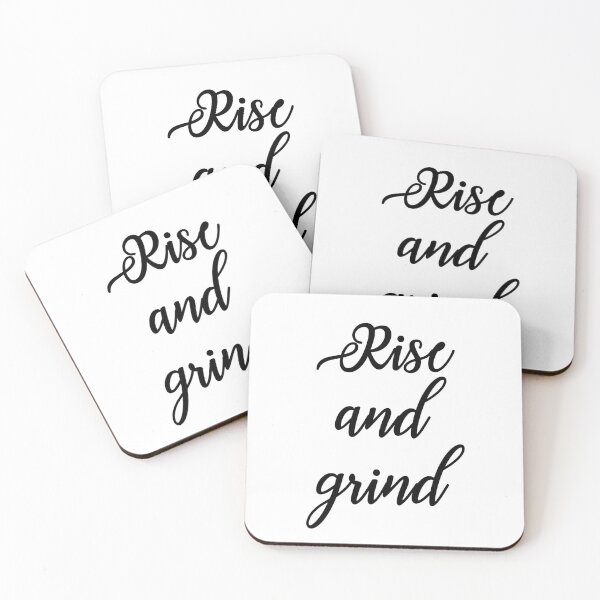 Item preview, Rise and Grind | Motivational Quote for Success designed and sold by UniGift.