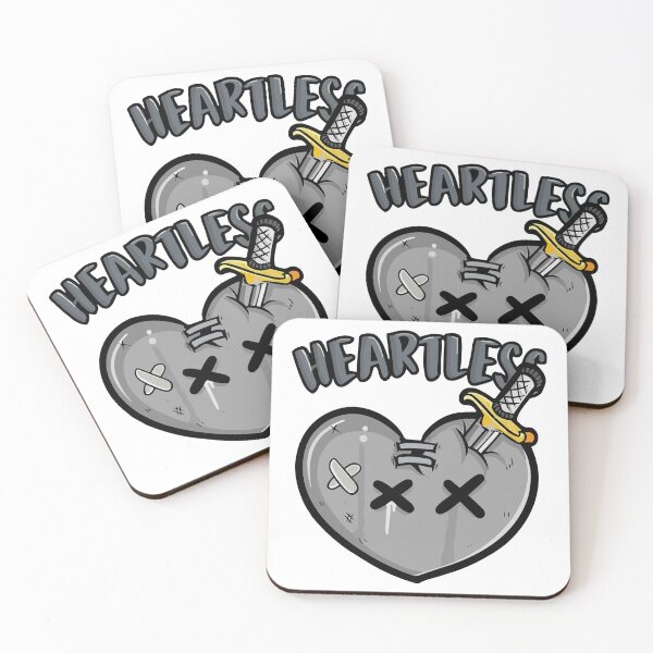 Item preview, Heartless designed and sold by GXFabrics.