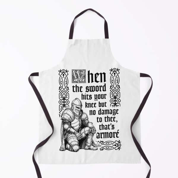 Item preview, Medieval Knight Funny Vintage Sword Fight Joust Armor Joke designed and sold by GrandeDuc.