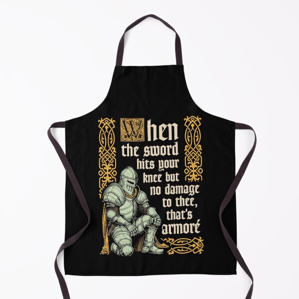 Item preview, Medieval Knight Funny Vintage Sword Fight Joust Armor Joke designed and sold by GrandeDuc.