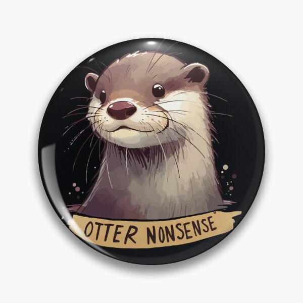 Item preview, Funny Sketchy Otter Nonsense designed and sold by TomFrontierArt.