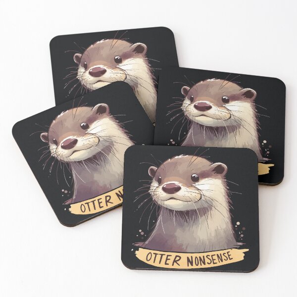 Item preview, Funny Sketchy Otter Nonsense designed and sold by TomFrontierArt.