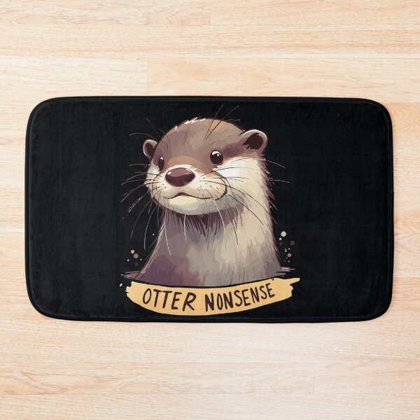 Item preview, Funny Sketchy Otter Nonsense designed and sold by TomFrontierArt.