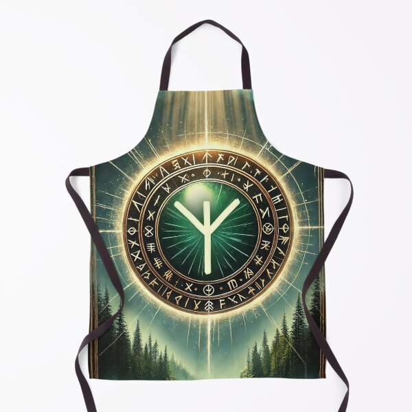 Item preview, Algiz - symbol of protection and connection to nature designed and sold by darkfantasy-atk.