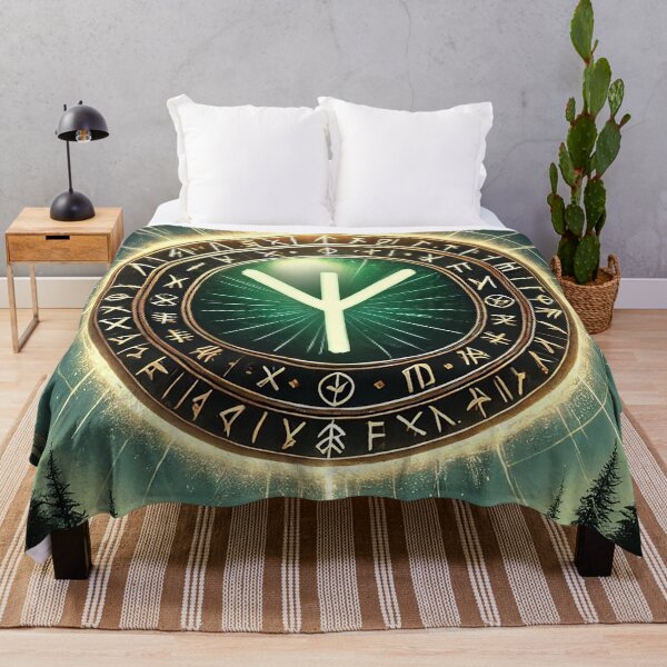 Item preview, Algiz - symbol of protection and connection to nature designed and sold by darkfantasy-atk.