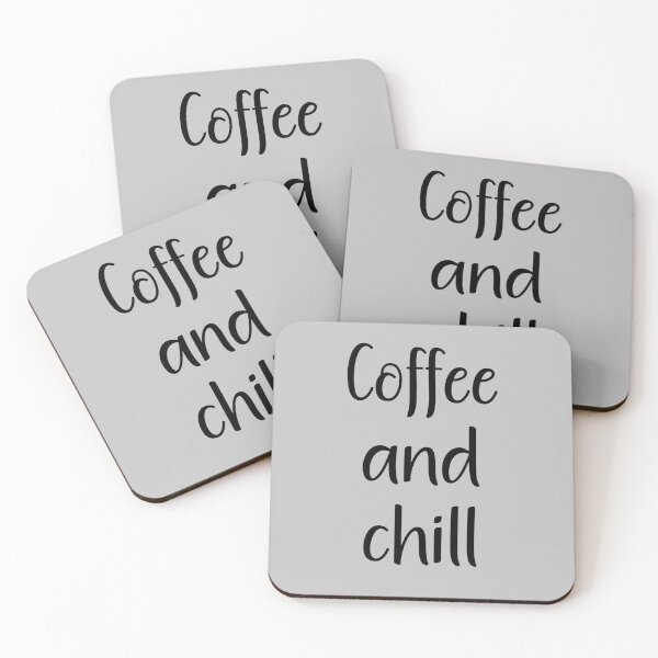 Item preview, Coffee and Chill : Cozy Typography Art for Coffee Enthusiasts designed and sold by UniGift.