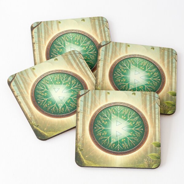 Item preview, Berkano - symbol of growth and renewal designed and sold by darkfantasy-atk.