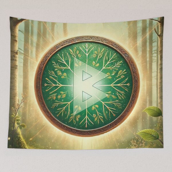 Item preview, Berkano - symbol of growth and renewal designed and sold by darkfantasy-atk.