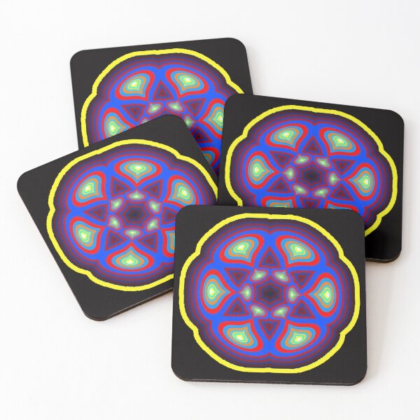 Item preview, psychedelic mandala designed and sold by Ratatatts.