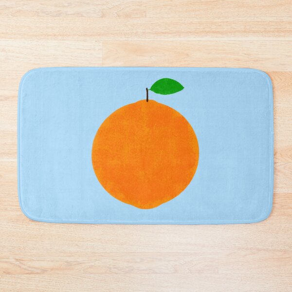 Item preview, Orange on Blue designed and sold by bits-and-bob.