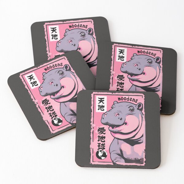 Item preview, Cutest Moo Deng Loves Universe Being Grateful The Pygmy Baby Hippo Hippopotamus designed and sold by wigobun.