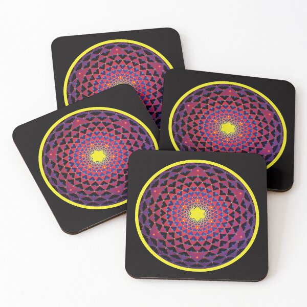 Item preview, psychedelic mandala designed and sold by Ratatatts.