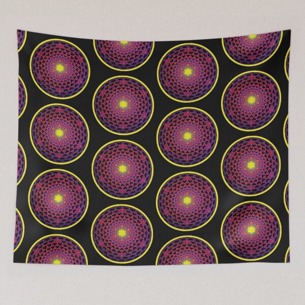 Item preview, psychedelic mandala designed and sold by Ratatatts.