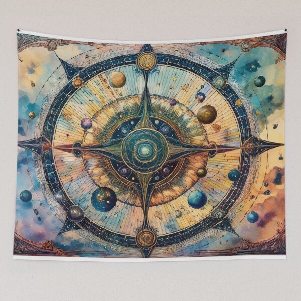 Item preview, fantasy map of an alternative multidimensional universe 06 designed and sold by GeoffBeattie.