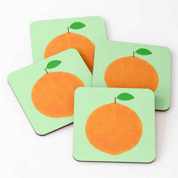 Item preview, Orange on Green designed and sold by bits-and-bob.