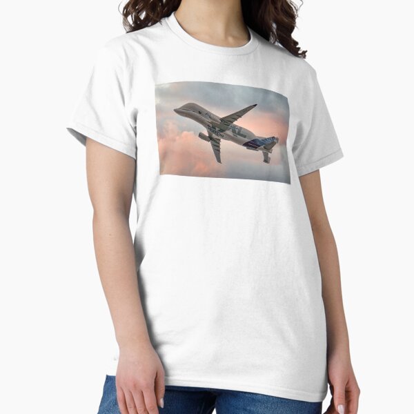Airbus Beluga XL Over The Wirral Classic T-Shirt