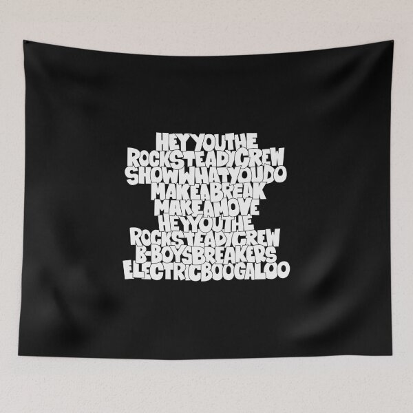 Item preview,  Hey You The Rock Steady Crew Graffiti Design designed and sold by Boogosh.