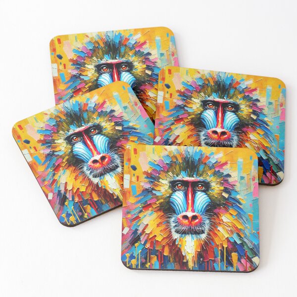 Item preview, Abstract Mandrill designed and sold by Eric Nagel.