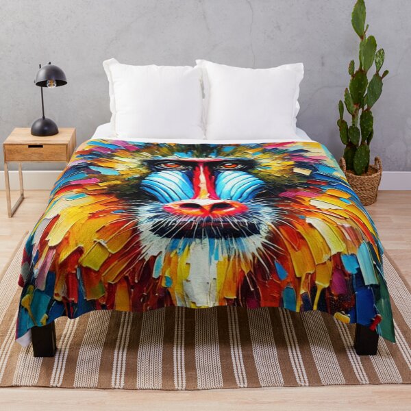 Item preview, Abstract Mandrill designed and sold by Eric Nagel.